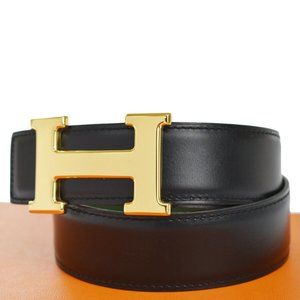Auth Hermes Constance Reversible Buckle #37859H43B